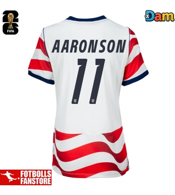Förenta stater Brenden Aaronson #11 Hemmatröja Dam VM 2026 Kortärmad
