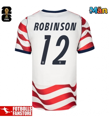 Förenta stater Miles Robinson #12 Hemmatröja VM 2026 Kortärmad