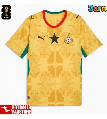 Ghana Bortatröja Barn VM 2026 Kortärmad (+ Korta byxor)