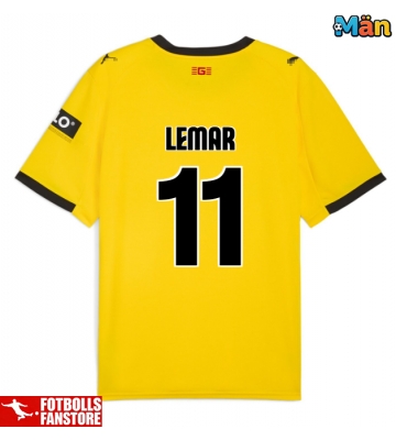 Girona Thomas Lemar #11 Bortatröja 2025-26 Kortärmad