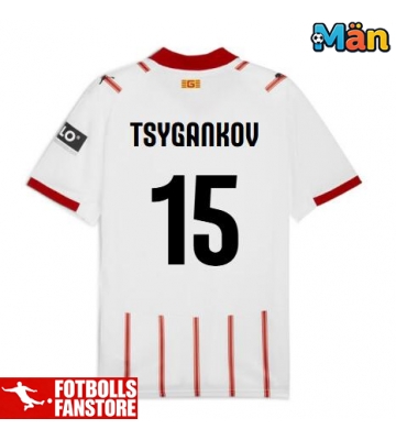 Girona Viktor Tsyhankov #15 Hemmatröja 2025-26 Kortärmad