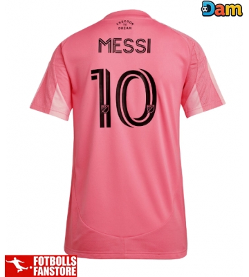 Inter Miami Lionel Messi #10 Hemmatröja Dam 2025-26 Kortärmad