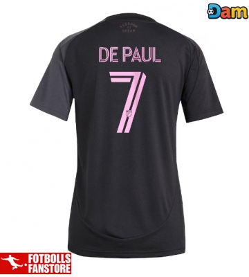 Inter Miami Rodrigo De Paul #7 Bortatröja Dam 2025-26 Kortärmad