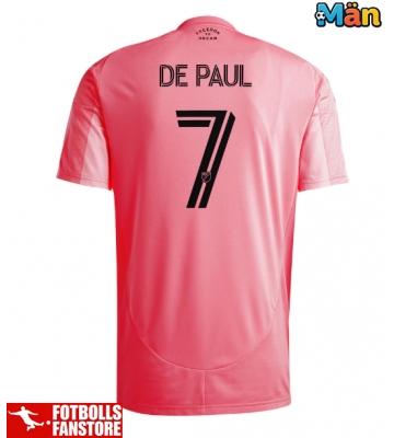 Inter Miami Rodrigo De Paul #7 Hemmatröja 2025-26 Kortärmad