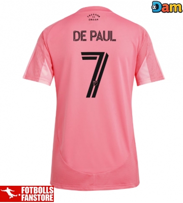 Inter Miami Rodrigo De Paul #7 Hemmatröja Dam 2025-26 Kortärmad