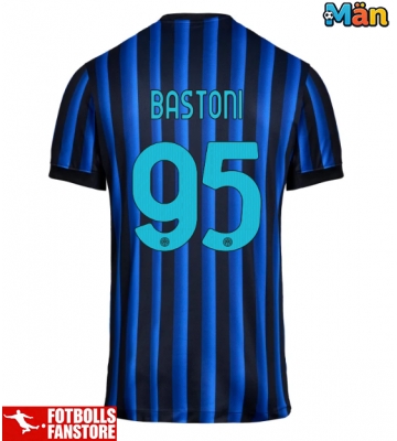 Inter Milan Alessandro Bastoni #95 Hemmatröja 2025-26 Kortärmad