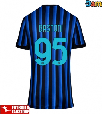 Inter Milan Alessandro Bastoni #95 Hemmatröja Dam 2025-26 Kortärmad