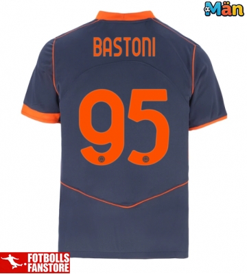 Inter Milan Alessandro Bastoni #95 Tredje Tröja 2025-26 Kortärmad