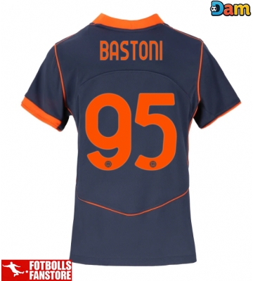 Inter Milan Alessandro Bastoni #95 Tredje Tröja Dam 2025-26 Kortärmad