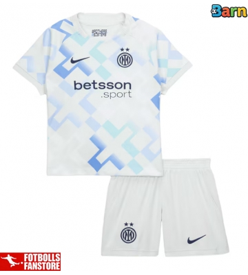Inter Milan Bortatröja Barn 2025-26 Kortärmad (+ Korta byxor)