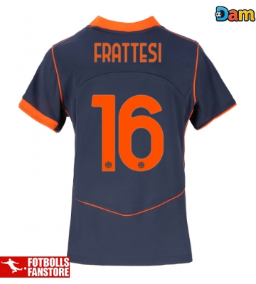 Inter Milan Davide Frattesi #16 Tredje Tröja Dam 2025-26 Kortärmad