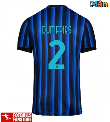 Inter Milan Denzel Dumfries #2 Hemmatröja 2025-26 Kortärmad