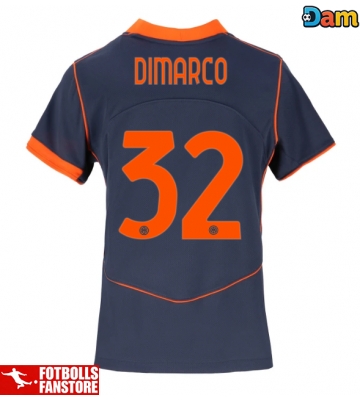 Inter Milan Federico Dimarco #32 Tredje Tröja Dam 2025-26 Kortärmad