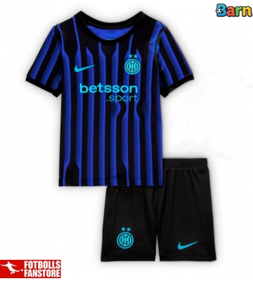 Inter Milan Hemmatröja Barn 2025-26 Kortärmad (+ Korta byxor)