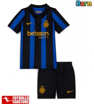 Inter Milan Hemmatröja Barn 2026-27 Kortärmad (+ Korta byxor)