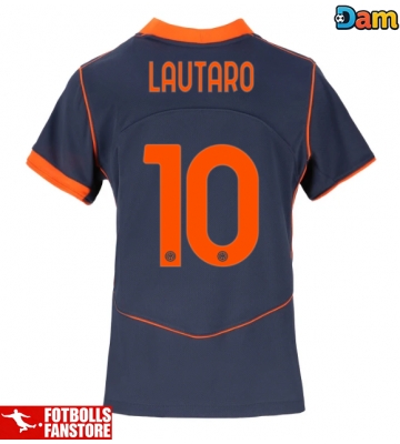Inter Milan Lautaro Martinez #10 Tredje Tröja Dam 2025-26 Kortärmad
