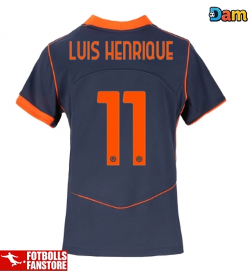 Inter Milan Luis Henrique #11 Tredje Tröja Dam 2025-26 Kortärmad