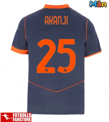 Inter Milan Manuel Akanji #25 Tredje Tröja 2025-26 Kortärmad