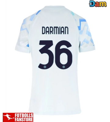 Inter Milan Matteo Darmian #36 Bortatröja Dam 2025-26 Kortärmad