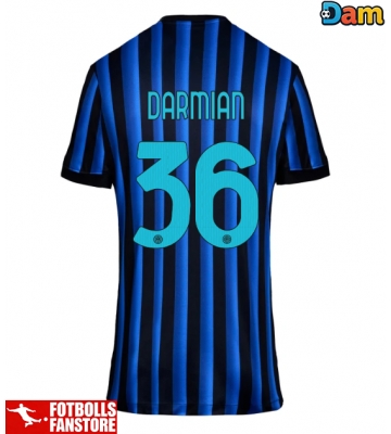 Inter Milan Matteo Darmian #36 Hemmatröja Dam 2025-26 Kortärmad