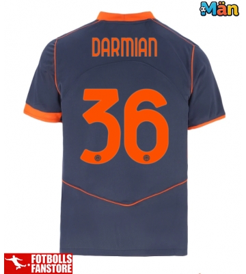 Inter Milan Matteo Darmian #36 Tredje Tröja 2025-26 Kortärmad