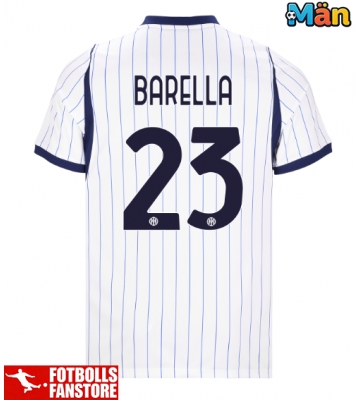 Inter Milan Nicolo Barella #23 Bortatröja 2026-27 Kortärmad
