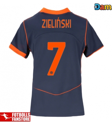 Inter Milan Piotr Zielinski #7 Tredje Tröja Dam 2025-26 Kortärmad