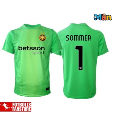 Inter Milan Yann Sommer #1 Målvakt Tredje Tröja 2025-26 Kortärmad