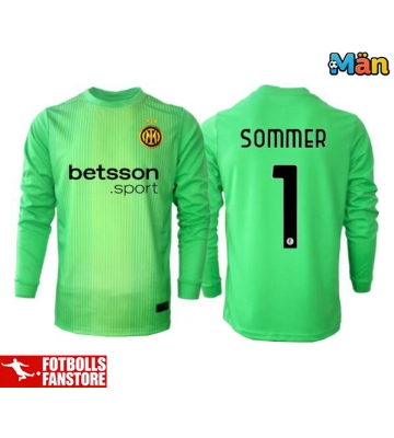 Inter Milan Yann Sommer #1 Målvakt Tredje Tröja 2025-26 Långärmad