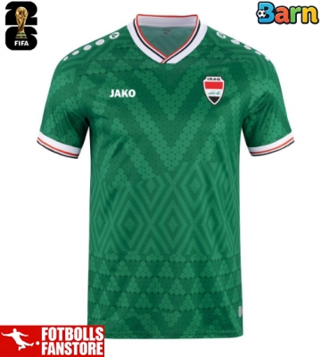 Irak Bortatröja Barn VM 2026 Kortärmad (+ Korta byxor)