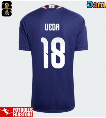 Japan Ayase Ueda #18 Hemmatröja Dam VM 2026 Kortärmad