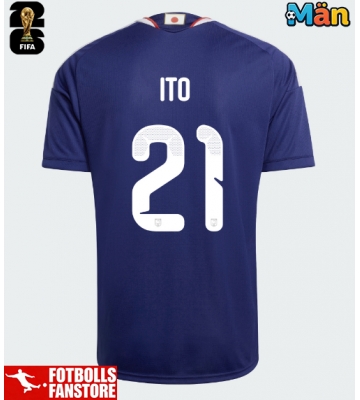 Japan Hiroki Ito #21 Hemmatröja VM 2026 Kortärmad