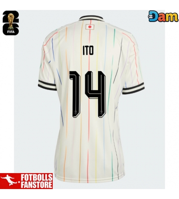 Japan Junya Ito #14 Bortatröja Dam VM 2026 Kortärmad