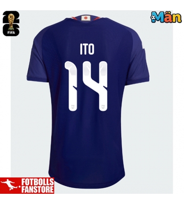 Japan Junya Ito #14 Hemmatröja VM 2026 Kortärmad