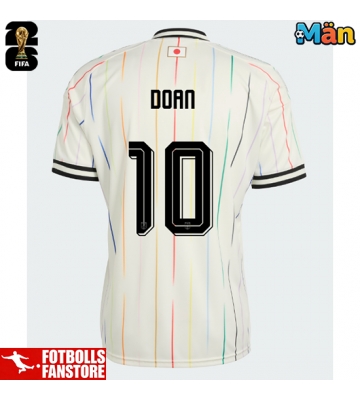 Japan Ritsu Doan #10 Bortatröja VM 2026 Kortärmad
