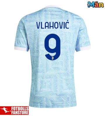 Juventus Dusan Vlahovic #9 Bortatröja 2025-26 Kortärmad