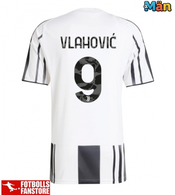 Juventus Dusan Vlahovic #9 Hemmatröja 2025-26 Kortärmad