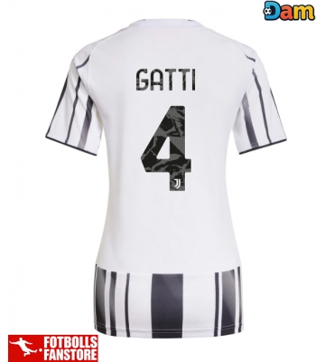 Juventus Federico Gatti #4 Hemmatröja Dam 2025-26 Kortärmad
