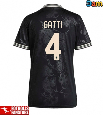 Juventus Federico Gatti #4 Tredje Tröja Dam 2025-26 Kortärmad