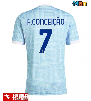 Juventus Francisco Conceicao #7 Bortatröja 2025-26 Kortärmad