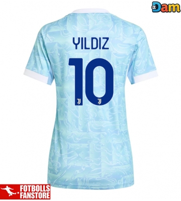 Juventus Kenan Yildiz #10 Bortatröja Dam 2025-26 Kortärmad