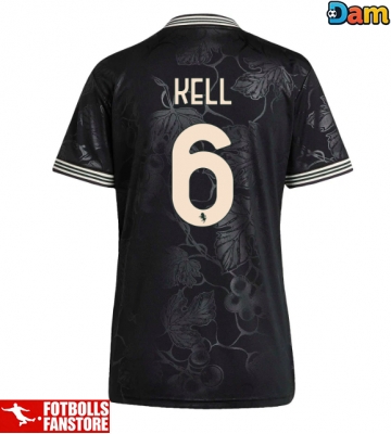 Juventus Lloyd Kelly #6 Tredje Tröja Dam 2025-26 Kortärmad