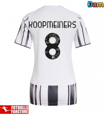 Juventus Teun Koopmeiners #8 Hemmatröja Dam 2025-26 Kortärmad
