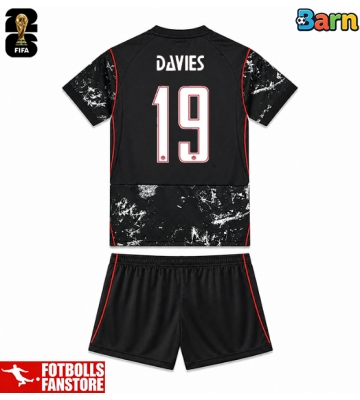 Kanada Alphonso Davies #19 Bortatröja Barn VM 2026 Kortärmad (+ Korta byxor)