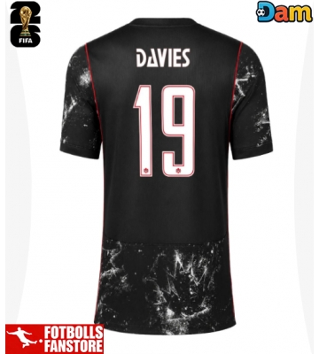 Kanada Alphonso Davies #19 Bortatröja Dam VM 2026 Kortärmad