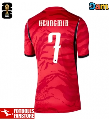 Korea Son Heung-min #7 Hemmatröja Dam VM 2026 Kortärmad