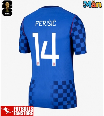 Kroatien Ivan Perisic #14 Bortatröja VM 2026 Kortärmad