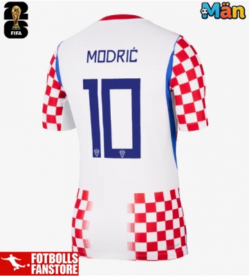 Kroatien Luka Modric #10 Hemmatröja VM 2026 Kortärmad