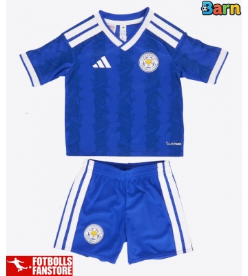 Leicester City Hemmatröja Barn 2026-27 Kortärmad (+ Korta byxor)