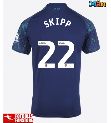 Leicester City Oliver Skipp #22 Bortatröja 2025-26 Kortärmad